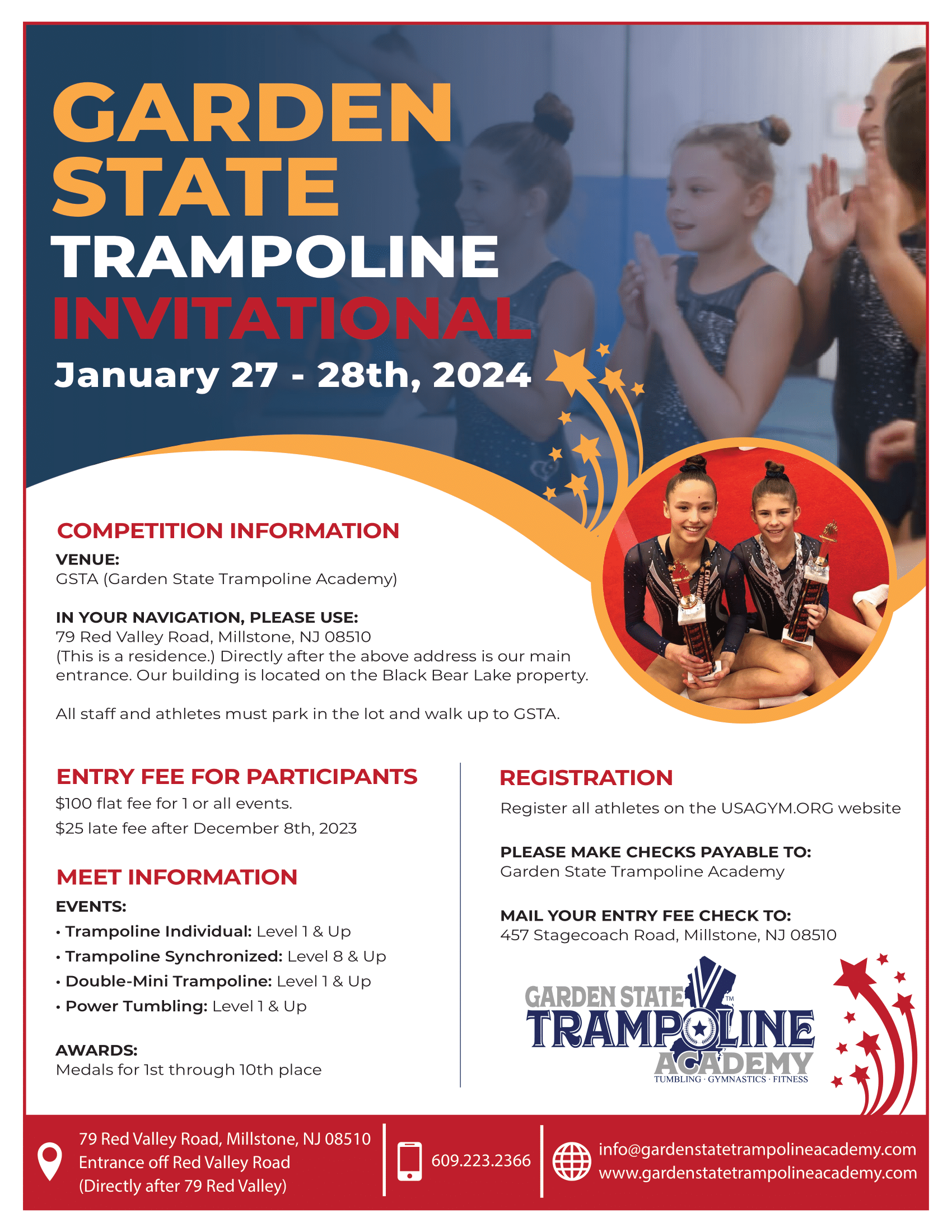 Garden State Trampoline Invitational 2024